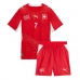 Camiseta Suiza Breel Embolo #7 Primera Equipación Replica Mundial 2026 para niños mangas cortas (+ Pantalones cortos)